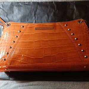 Harley Davidson Orange Studded Women's Bag
